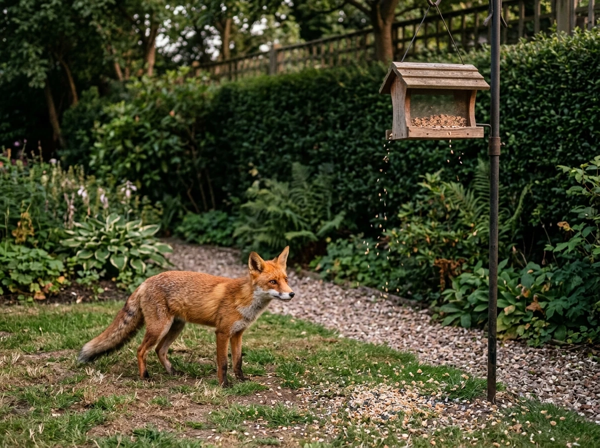 do fox eat bird seed