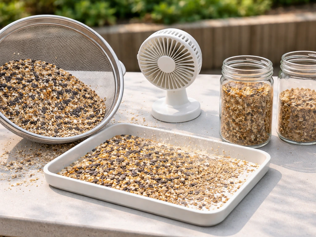 How to Separate Bird Seed From Husks: Simple Methods