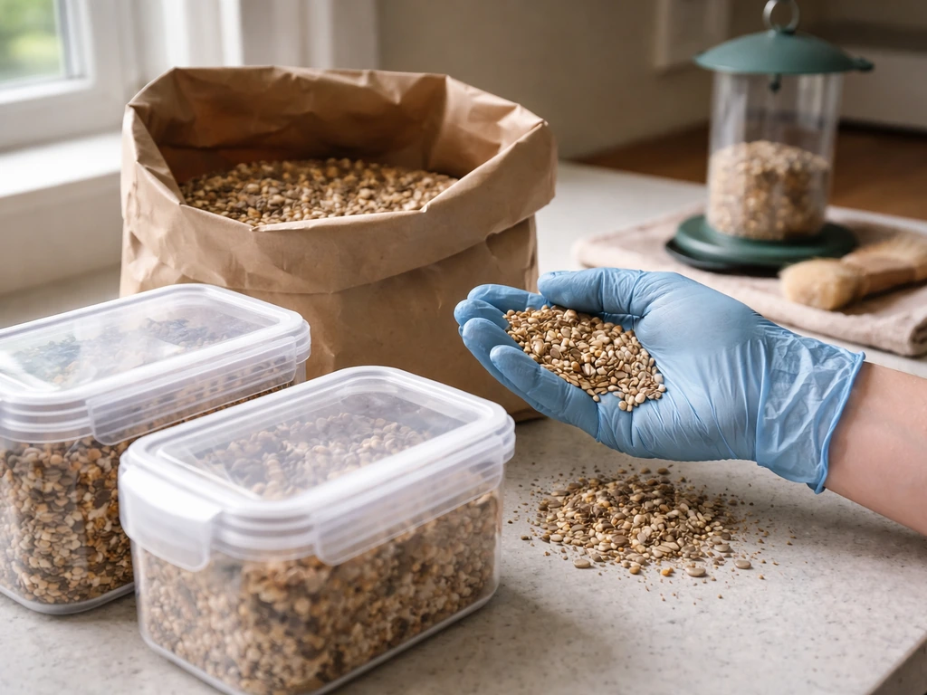 How to Get Rid of Moths From Bird Seed Step by Step