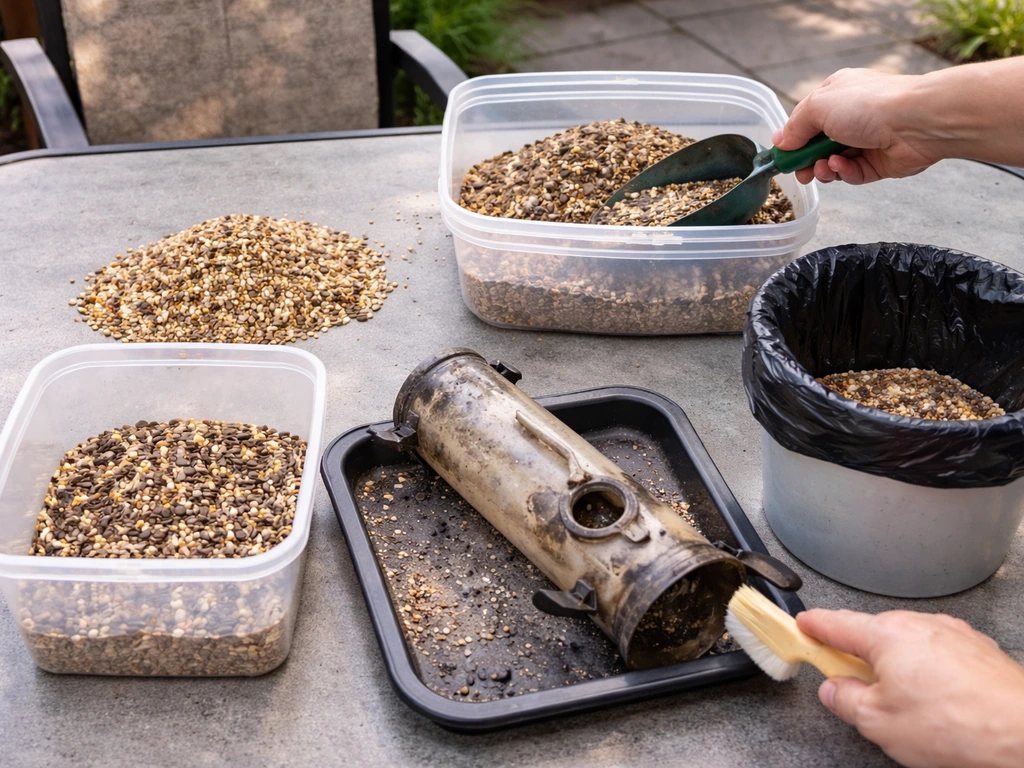 What to Do With Old Bird Seed: Triage, Salvage, Cleanup