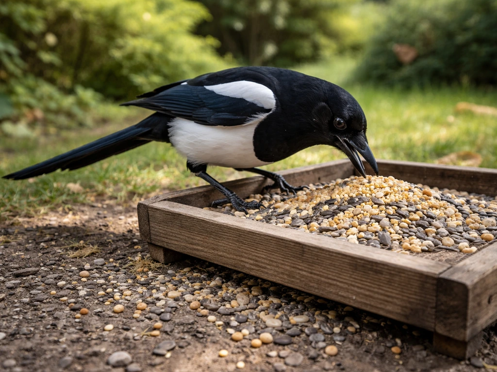 Can Magpies Eat Bird Seed? What to Feed and Avoid
